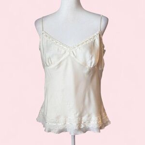 Y2K Loft Chiffon Camisole Tank Top